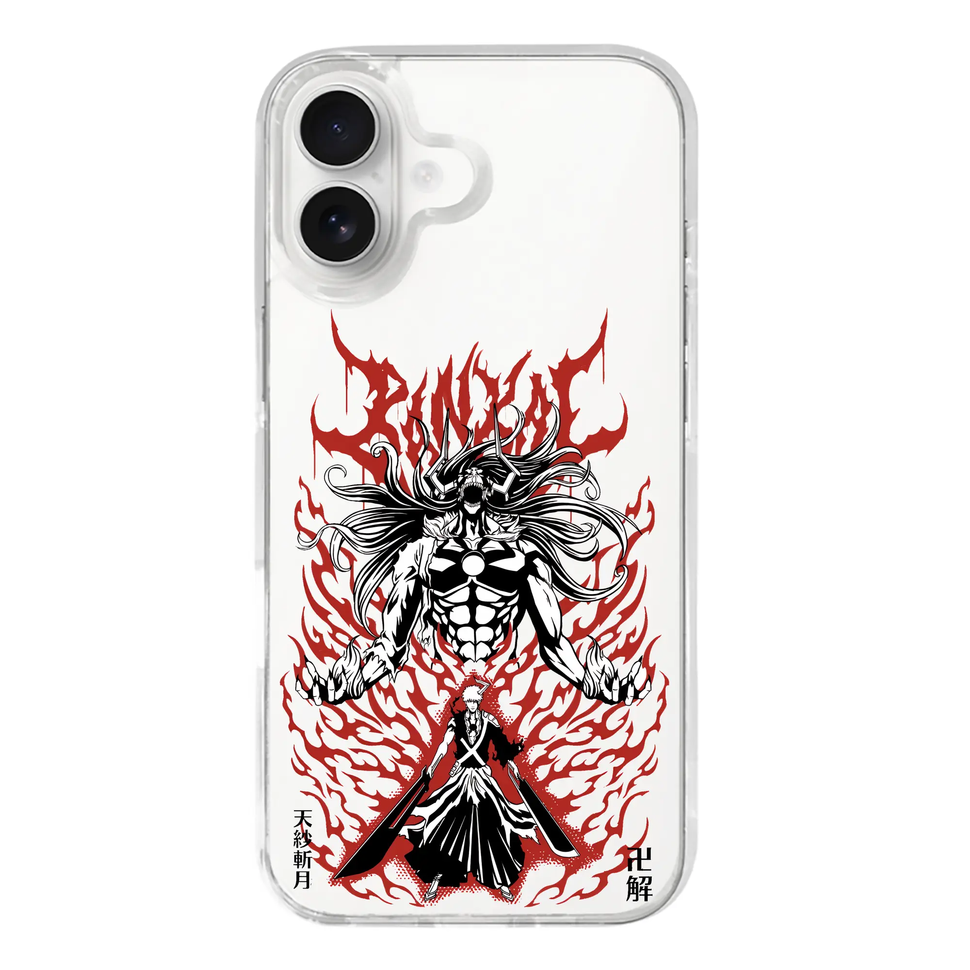 ブリーチ グッズ 黒崎 一護 - iPhone 17シリーズ 透明スマホケース – 薄型・耐衝撃・精密フィット保護カバー